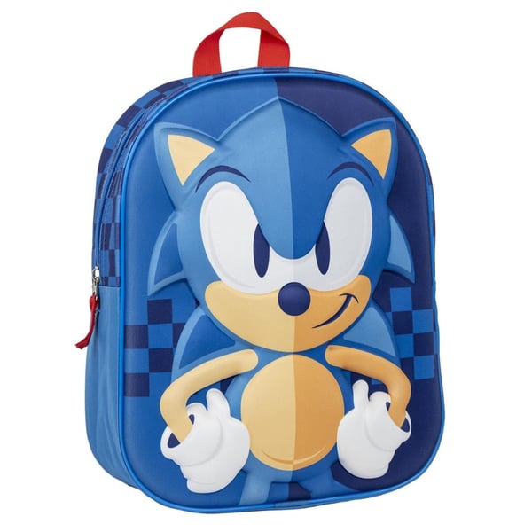 Sonic the Hedgehog 3D rygsæk, taske 31 cm