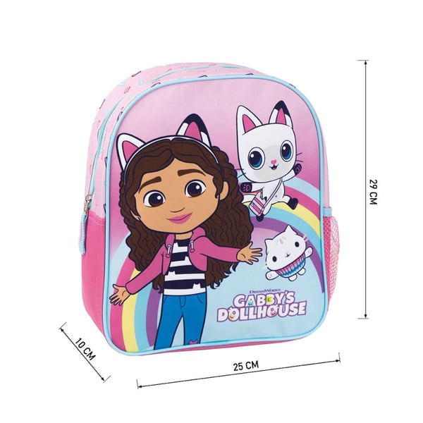 Gabby's Dollhouse Rainbow ryggsekk, 29 cm veske