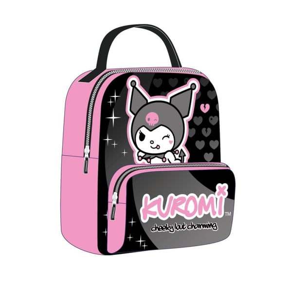 Hello Kitty Kuromi ryggsekk, 23 cm veske