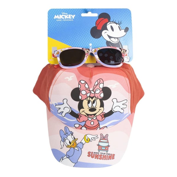 Disney Mimmi Hiiri aurinkolasit ja lippissetti kesän seikkailuihin