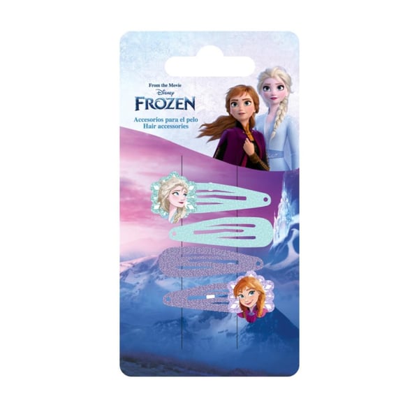 Disney Frozen Snøfnugg Hårklipp Sett - 4 Deler