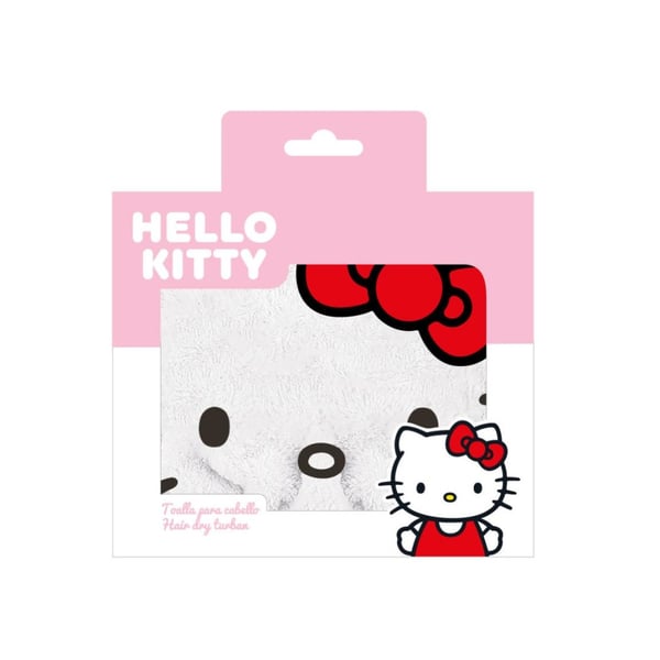 Hello Kitty Hårhåndklæde