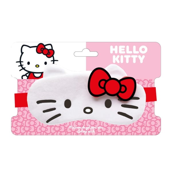 Hello Kitty voksen gel sovemaske, nat øjenmaske