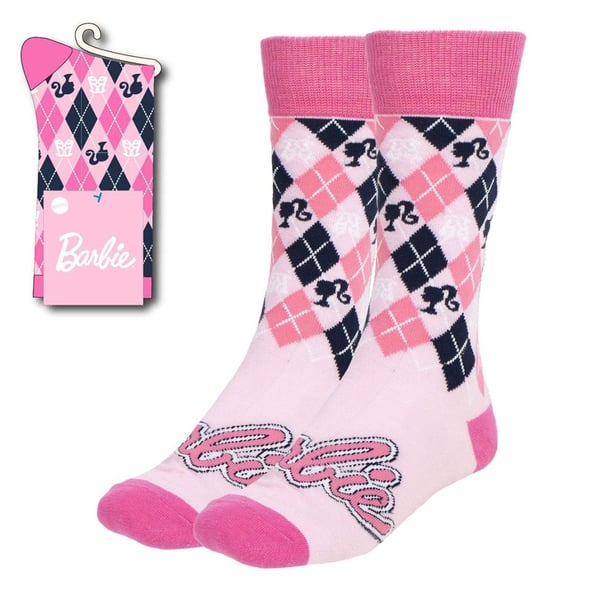 Barbie Argyle knæstrømper til kvinder 36/43