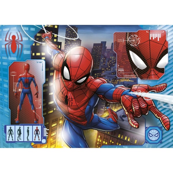 Spider-Man Partnere i Kostymer 2x60 brikkers puslespill