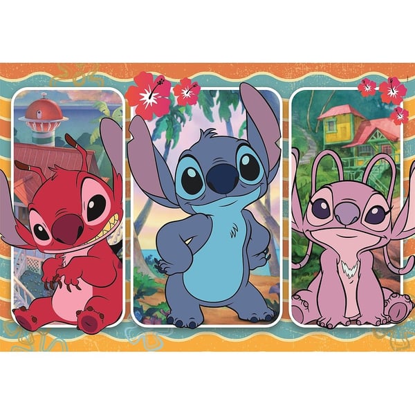 Disney Lilo & Stitch Evil 24-osainen maxi palapeli
