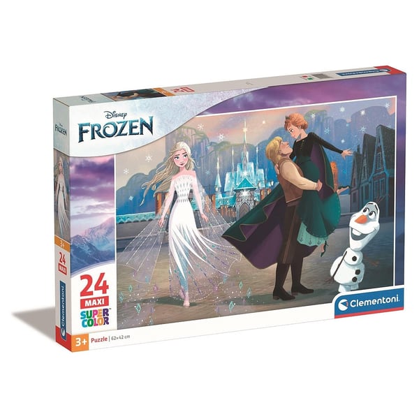 Disney Frozen: Kongefamiliens 24-delers Maxi Puslespill