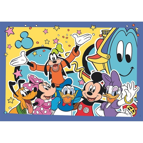 Disney Mikke Mus Lattende 2x20 brikkers puslespill fra Clementoni
