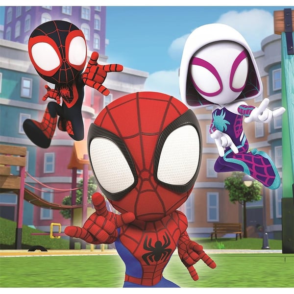 Spider-Man Spidey 3x48 brikker puslespil