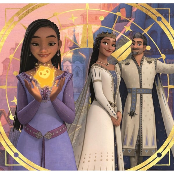 Disney Wish Mystic 3x48 brikker puslespill