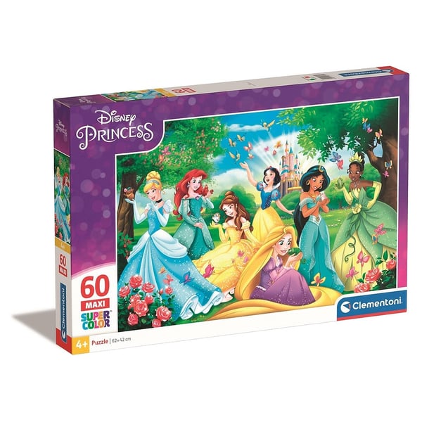Disney Princess Magiske Venner 60-brikkers Maxi Puslespil fra Clementoni