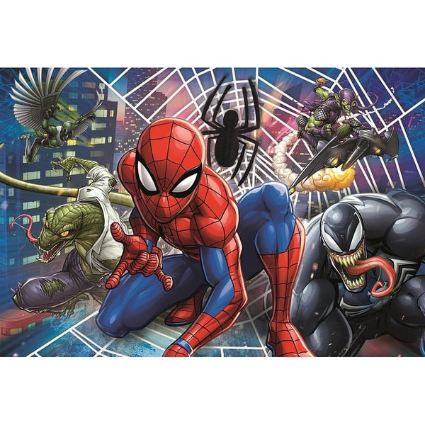 Spider-Man Vastustajat 60-osainen Maxi Palapeli Clementonilta