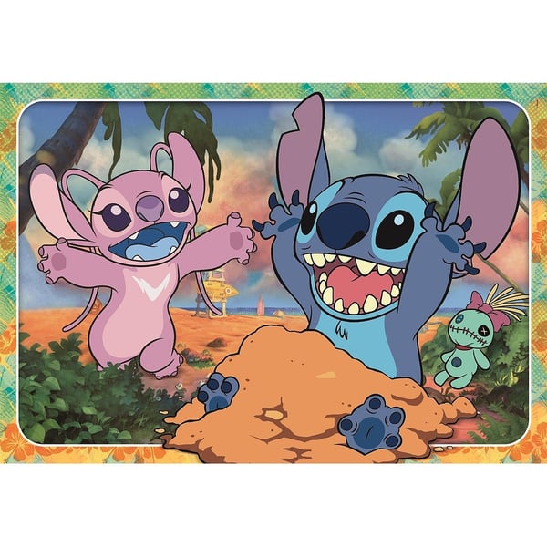 Disney Lilo & Stitch Sand 60-delers maxi puslespill