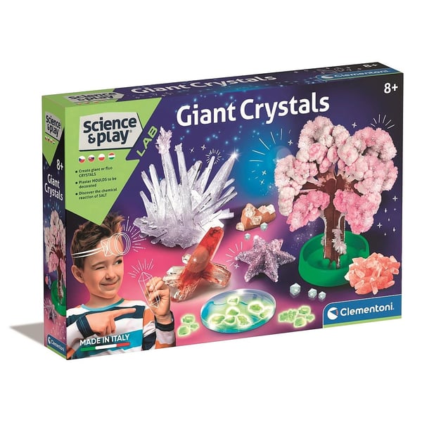 Clementoni Mega Krystalllagesett fra Colour Science
