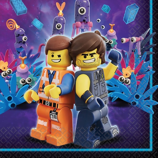 Lego Movie Eventyr Servietter 16 stk - 33x33 cm