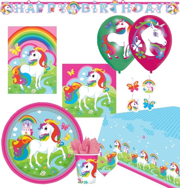 Unicorn Meadow festsett med 56 deler