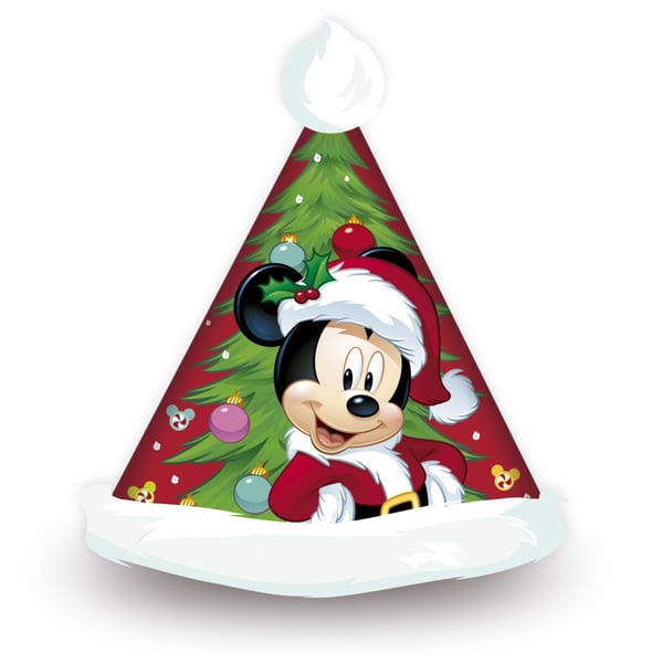 Disney Mickey Mouse Julemandshue 37 cm
