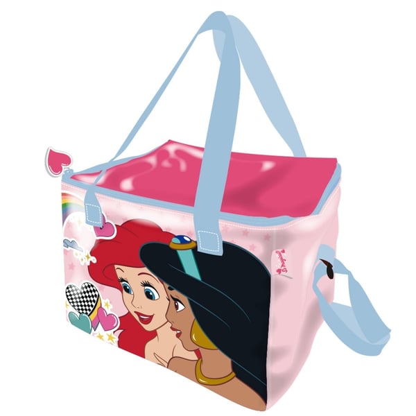 Disney Princess Ariel & Jasmine termoväska, kylväska 22,5 cm