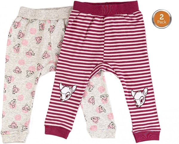 Disney Bambi vauvanhousut 2-pakkaus 62/68 cm - Tyylikkäät ja mukavat pienokaisellesi!