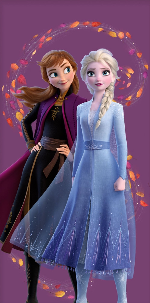 Disney Frozen Vind strandhåndklæde, badehåndklæde 70x140 cm