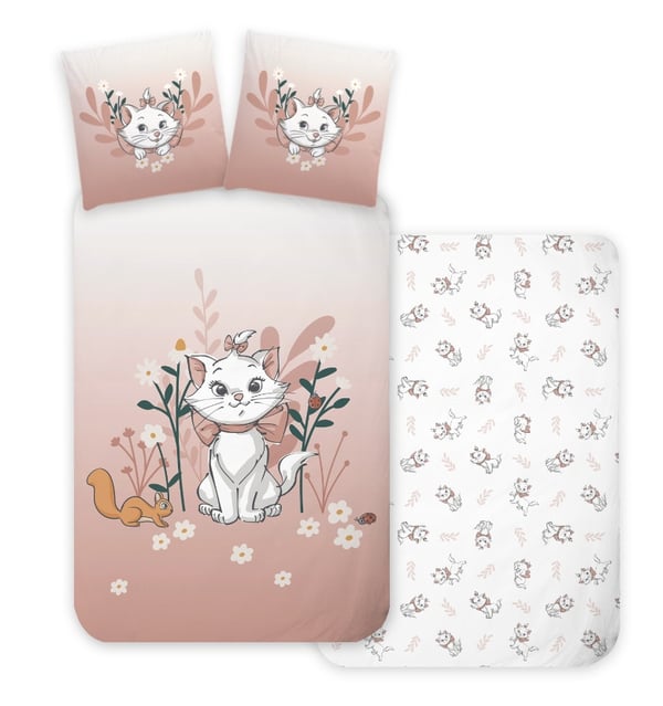 Disney Marie Ombre Sengetøy 140×200 cm, 70×90 cm - Elegant og Trendy!