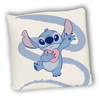 Disney Lilo & Stitch dekorativ pute for elskere 40x40 cm