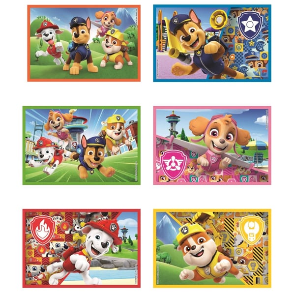 Paw Patrol Paw-sitive eventyrterning 6 dele – Clementoni