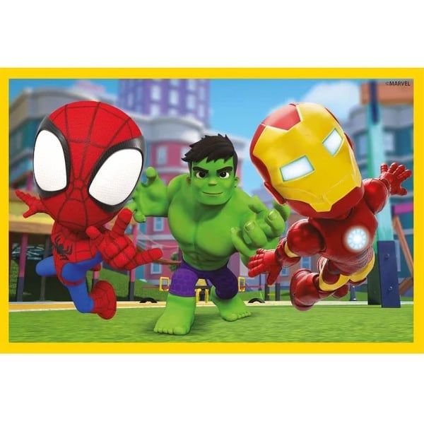 Parker Spiderman Pehmeät Palikat - 6 Osainen