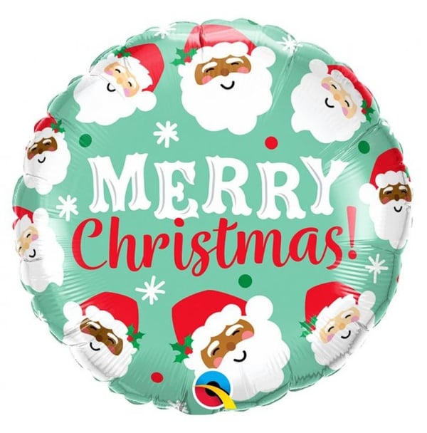 Julens Santa folieballong 46 cm