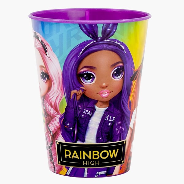 Rainbow High plastkopp, 260 ml