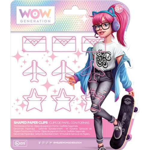 WOW Generation Valentina rosa pappersklippsset