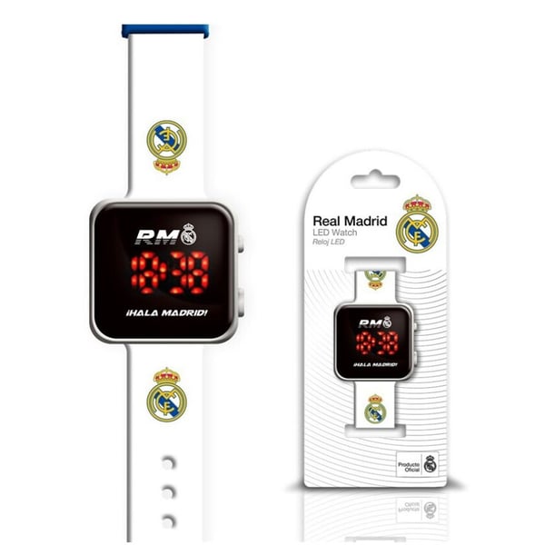 Digitaalinen LED-kello Real Madrid