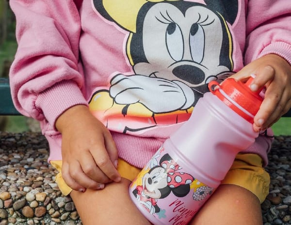 Disney Minnie urheilupullo 380 ml, kevätpullo