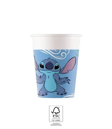 Pappkrus 8 stk 200 ml Disney Lilo og Stitch Angel FSC