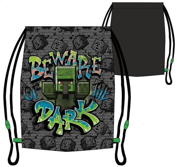 Minecraft treningsbag gymbag 37 cm