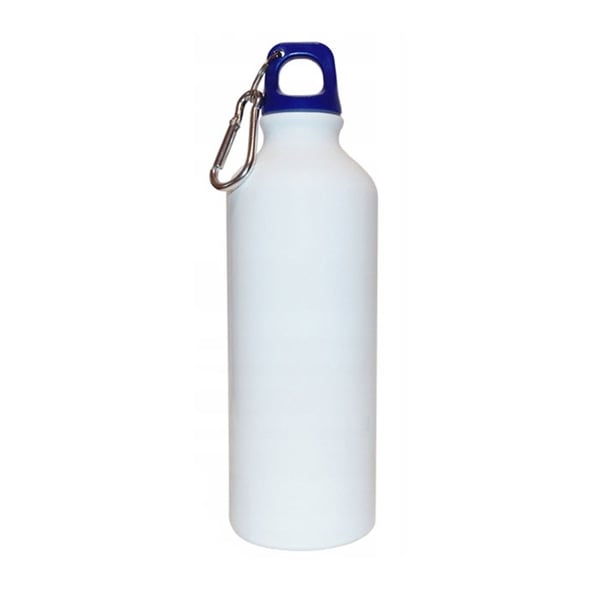 Aluminiumsflaske 500 ml med Real Madrid-emblem og krok