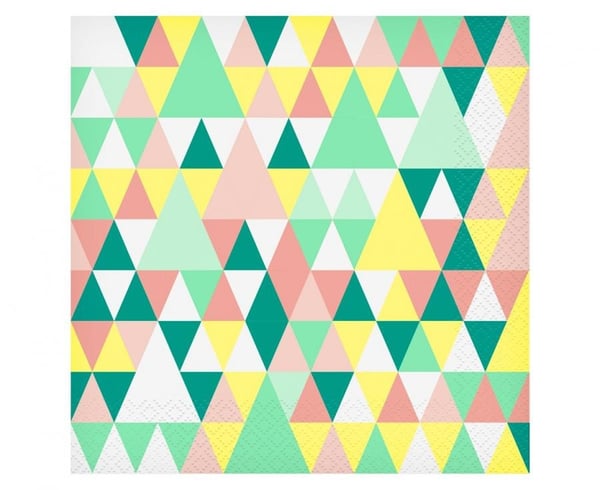 Grön Joy Servetti 20 kpl 33x33 cm