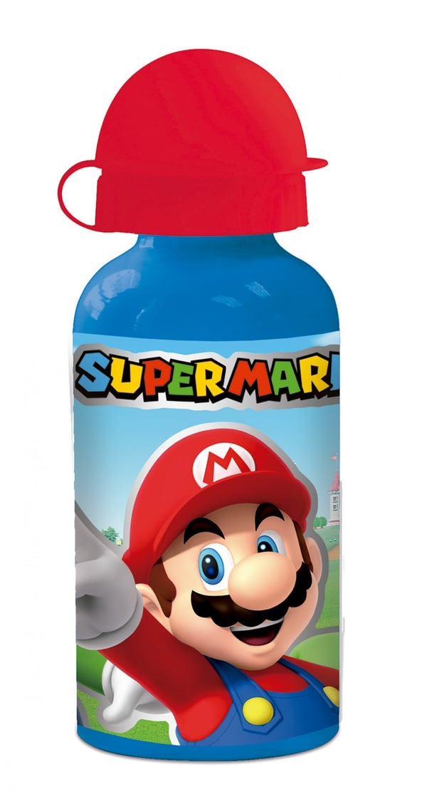 Super Mario aluminium vandflaske 400 ml
