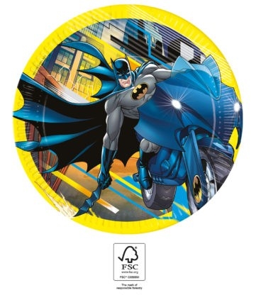 Batman Rogue Rage Papptallerkener 8 stk 23 cm FSC