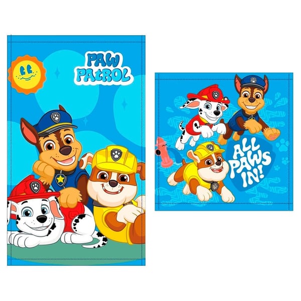 Paw Patrol håndklædesæt