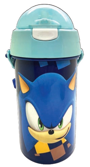 Sonic the Hedgehog -urheilupullo, 500 ml – Speed Sonic the Hedgehog -pullot