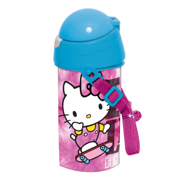Hello Kitty vattenflaska, sportflaska 500 ml för skateboard