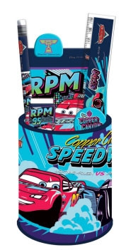 Disney Cars RPM kontorrekvisitasett 7 deler