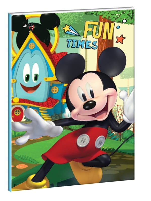 Disney Mickey sjove stunder B/5 linjeret notesbog 40 sider