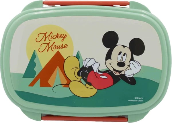Eväsrasia Disney Mickey -teemalla ja aterinsetti