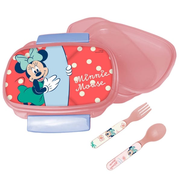 Minnie Mus Sommer matboks med bestikksett fra Disney