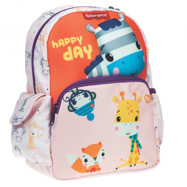 Fisher-Price ryggsäck med djurmotiv, 30 cm
