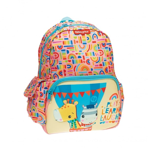 Fisher-Price rygsæk med dyremotiv, 30 cm