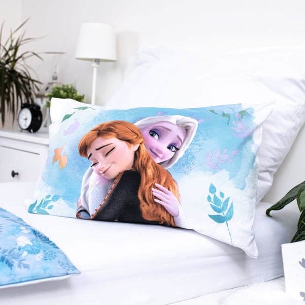 Sengesett for barn med Disney Frozen - Nature is Magical, 100×135 cm, 40×60 cm
