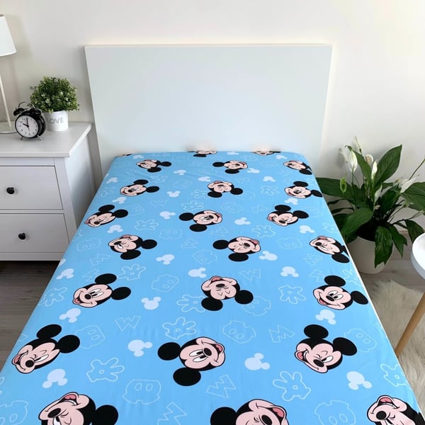 Mickey Mouse laken 90x200 cm fra Disney